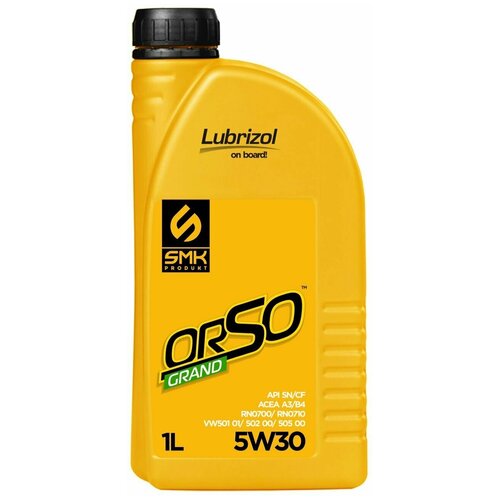 Синтетическое моторное масло Orso Grand 530 (5W-30)