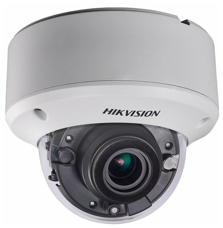 Камера видеонаблюдения аналоговая Hikvision DS-2CE5AD3T-VPIT3ZF, 1080p, 2.7 - 13.5 мм, белый