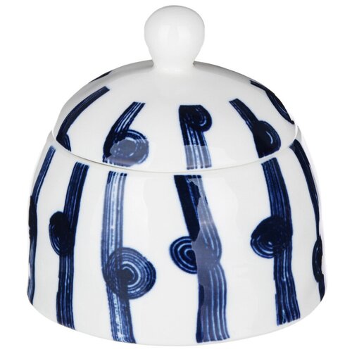 Сахарница MILLIMI Индиго 220мл 95х95х9см керамика 460₽