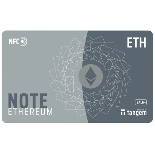 Криптовалютный кошелек Tangem Note Ethereum