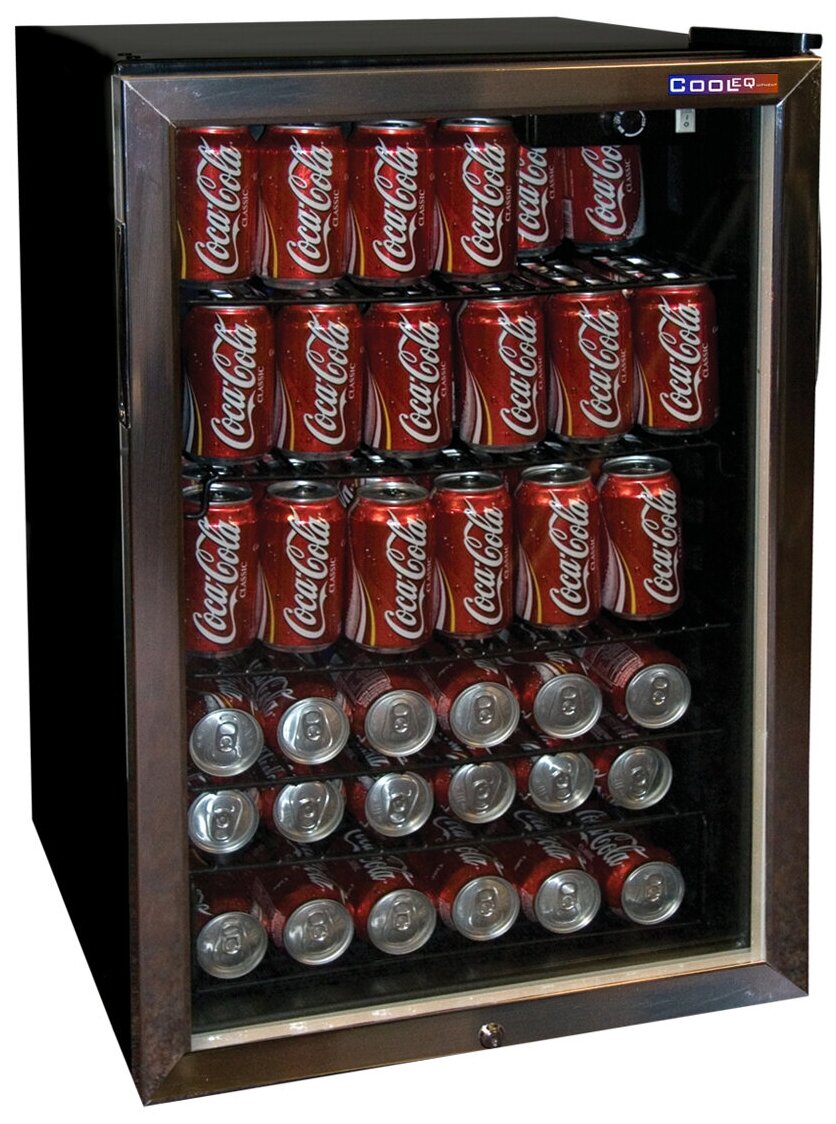 COOLEQ Шкаф холодильный со стеклом COOLEQ TBC-145