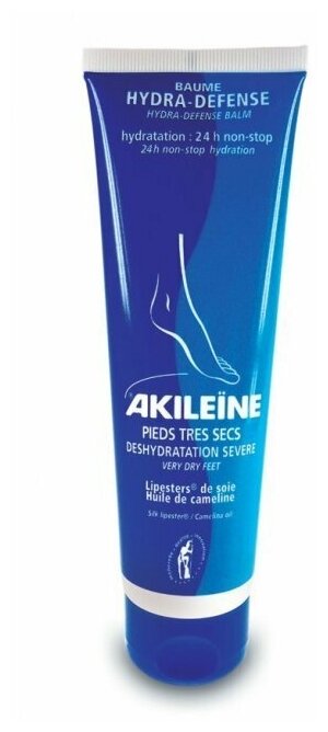 Akileine Hydra-defence Balm, гидрозащитный бальзам для ног.