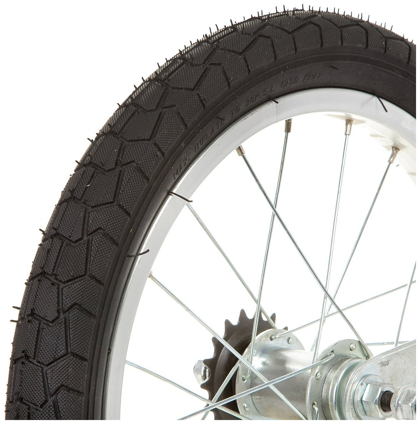 Покрышка для велосипеда Bike Parts BL-733 16х2,125", черный