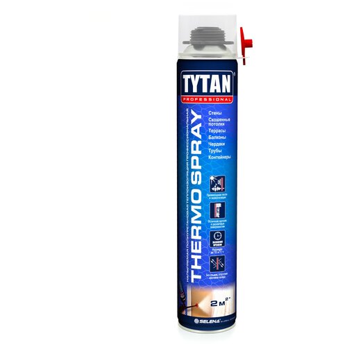 Теплоизоляция напыляемая профессиональная Tytan Professional THERMOSPRAY 870 мл.