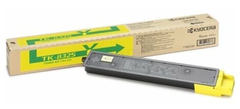Тонер Картридж Kyocera TK-8325Y желтый (12000стр.) для Kyocera TASKalfa 2551ci