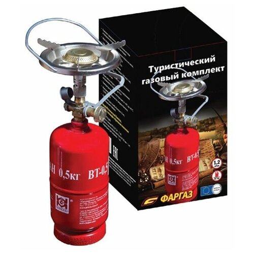 фото Туристический газовый комплект (баллон 1,2 л + газовая горелка) grotkuv (рп) gzwm