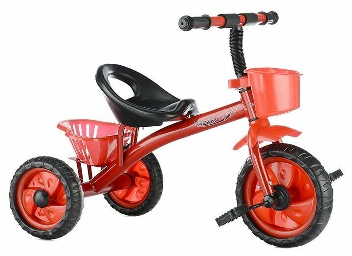 Велосипед XEL-009-1, 3-х колесный, красный
