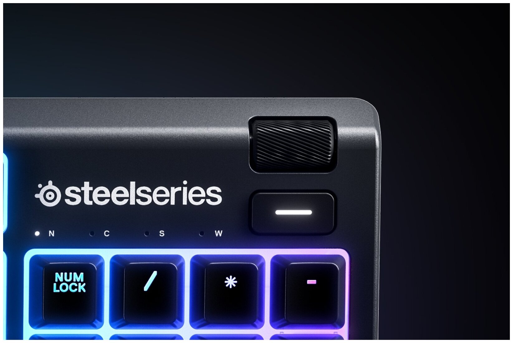 Игровая клавиатура SteelSeries Apex 3 RU Black USB