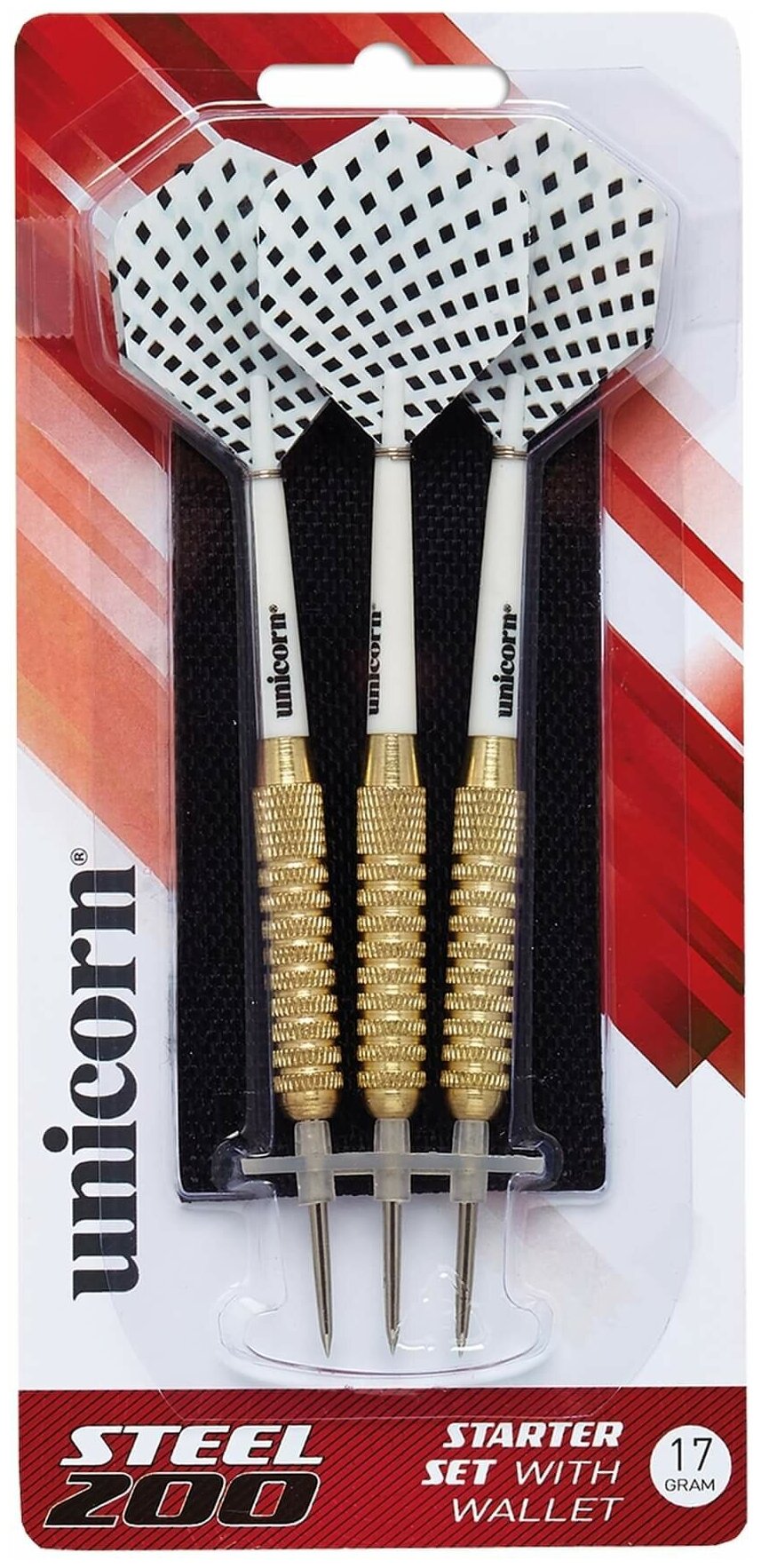 Дротики Unicorn STEEL 200 steeltip 21gr (начальный уровень)