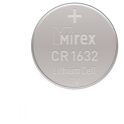 Батарейки литиевая Mirex CR1632 3V 4 шт , ecopack