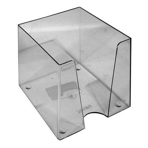Диспенсер настольный для бумажного блока Рантис, 90x90x90мм, тонированный (РПК02)