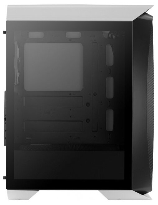 Корпус ATX AEROCOOL Aero One Frost-G-WT-v1, Midi-Tower, без БП, белый - фото №4