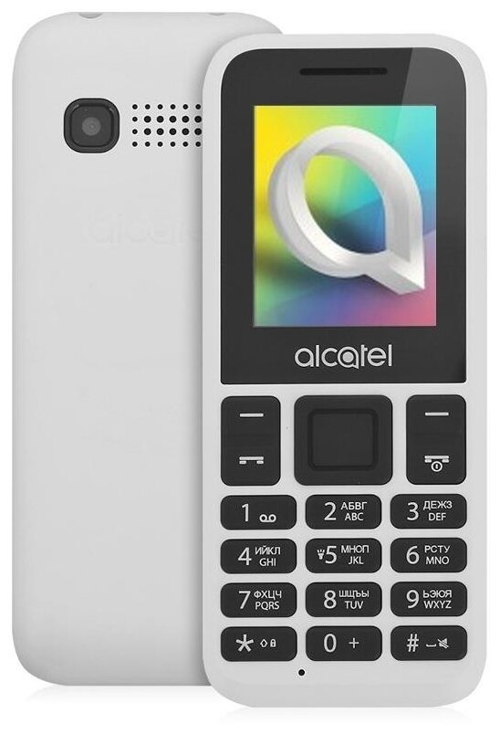 Телефон Alcatel 1068D, белый