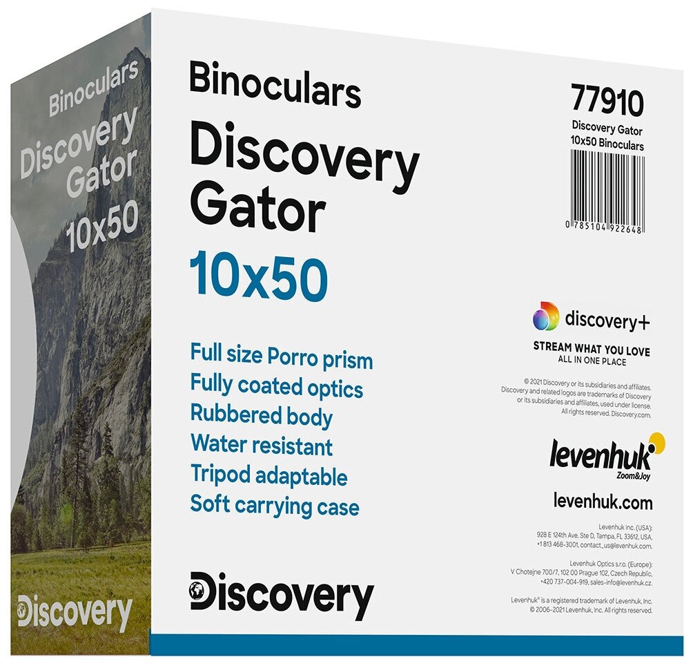 Бинокль Discovery Gator 10x50 - фото №5