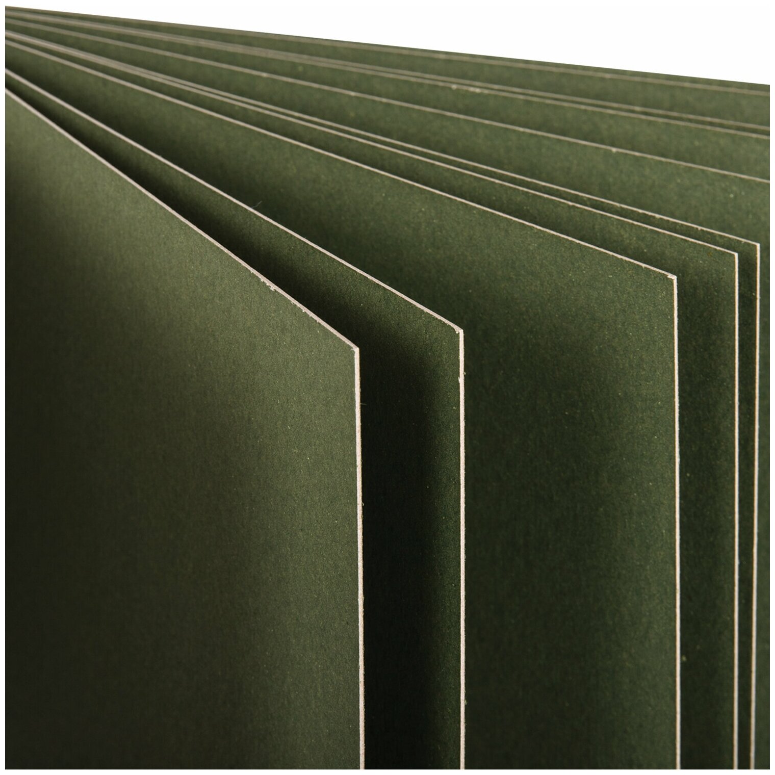 Альбом для пастели Brauberg картон зеленый тонированный, 630 г/м2, 207*297 мм, 10 листов (105920)