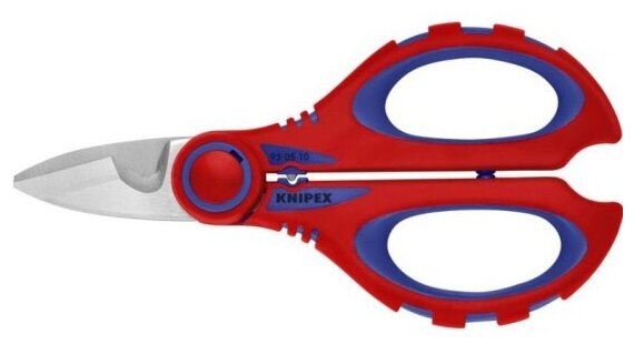 Ножницы электрика Knipex 950510SB, 190 mm с возможностью оперссовки гильз до 6мм