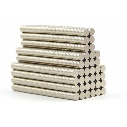 Магнитное крепление Диск 5х1 мм Марка N42 30 шт. Сцепление 0,3кг