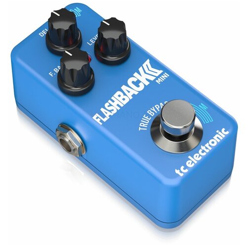 TC electronic FLASHBACK 2 MINI DELAY эффект делэй, функция Tap, ультакомпактный корпус