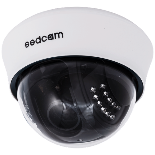 AHD видеокамера SSDCAM AH-214 внутреннего исполнения вариофокальная 2.1Мпикс (1920х1080) FullHD камера видеонаблюдения 5 мегапикселей мультиформатная ssdcam ah 353