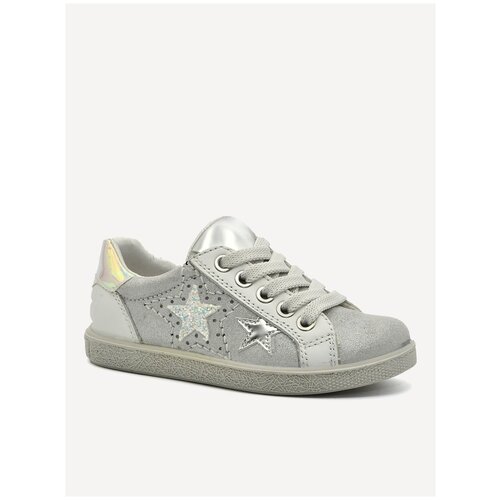 фото Кеды imac, ж цвет серебряный/белый, размер 32