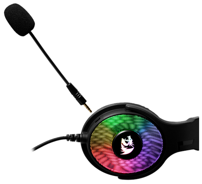 Игровые наушники с микрофоном Redragon Pandora 2 3.5 Jack, RGB, провод 2 м
