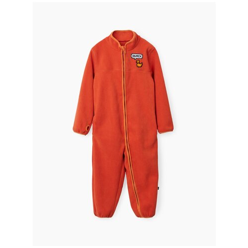 фото 89035, комбинезон флисовый happy baby детский, зимний, демисезонный, для мальчиков и для девочек, светло-бежевый, рост 92-98