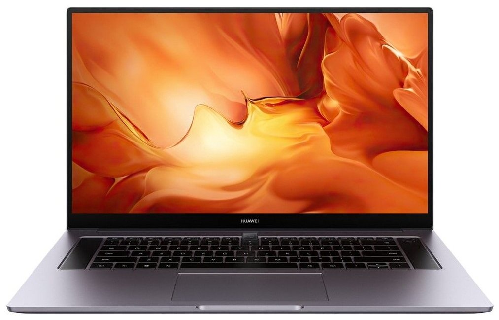 16.1" Ноутбук HUAWEI MateBook D 16HVY-WAP9 (1920x1080, AMD Ryzen 5 3 ГГц, RAM 16 ГБ, SSD 512 ГБ, Win10 Home), 53011SJQ, серый