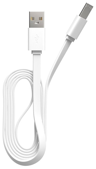 Кабель MAXVI MC-01LF USB - microUSB