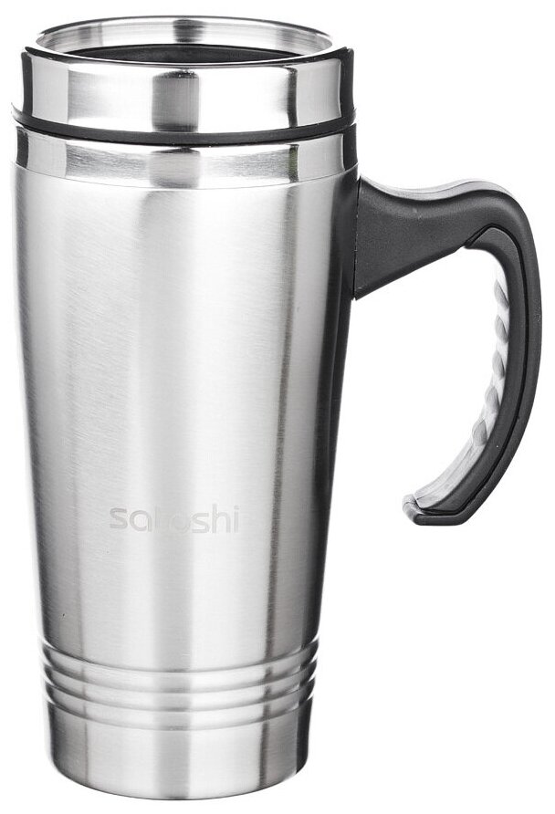фото Термокружка вакуумная satoshi, 450 мл, нержавейка