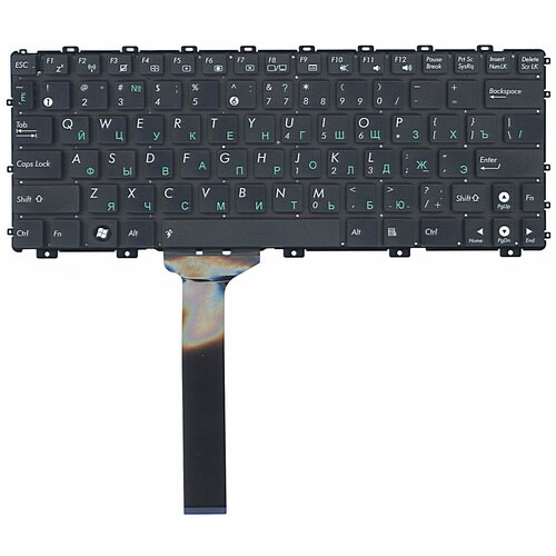 Клавиатура keyboard MP-10B63US-528 для ноутбука Asus Eee PC x101 X101H x101CH 1011CX 1011PX 1015B 1015BX черная 828₽