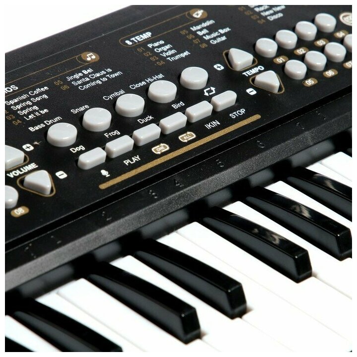 Синтезатор «Музыкант-2» с микрофоном и блоком питания 37 клавиш