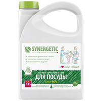 Synergetic Антибактериальный гель для мытья посуды Алоэ вера, 2.75 л, 2.9 кг