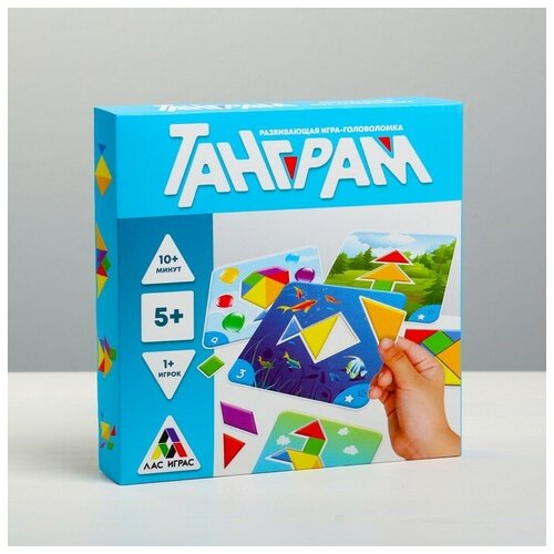 Развивающая игра-головоломка «Танграм», 5+ развивающая игра головоломка танграм в дорогу 3 5