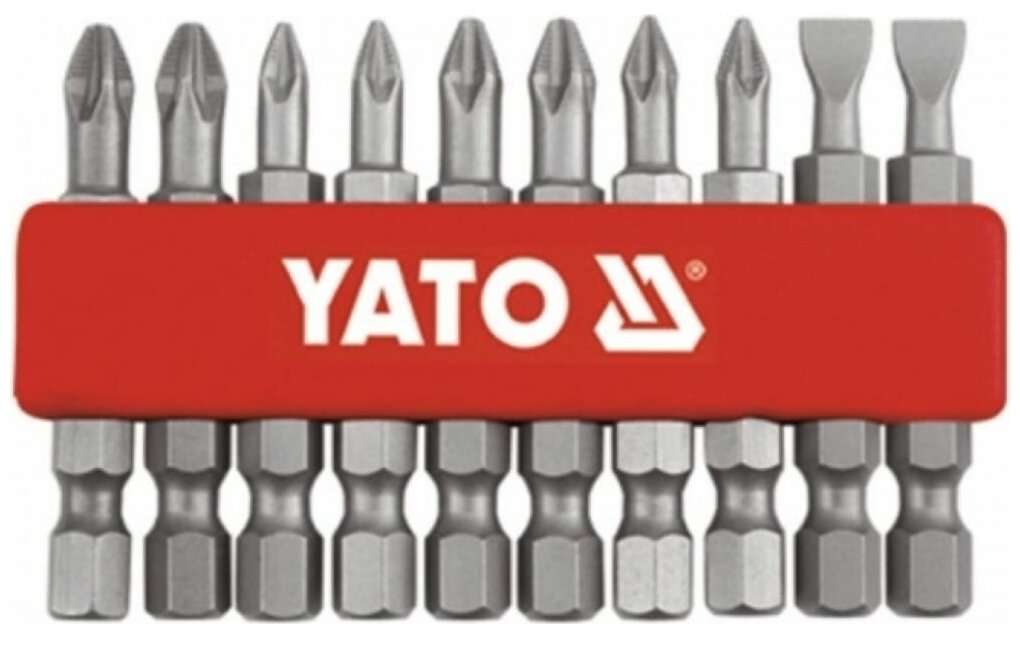 Набор бит YATO 1/4 10 предметов YT-0483