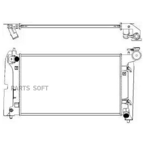 34611023 SAKURA радиатор сист. ОХЛ.