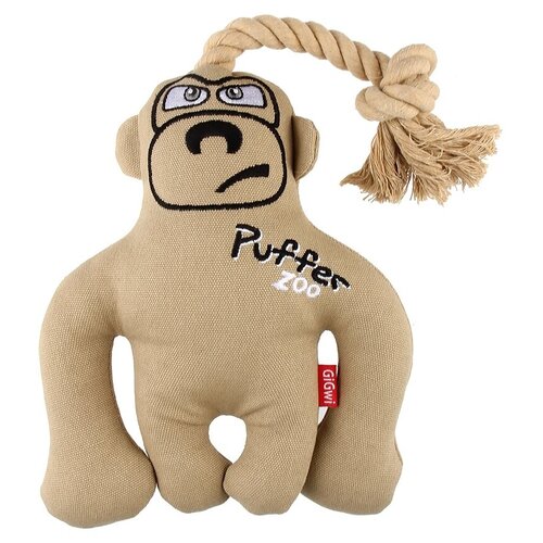 GiGwi игрушка для собак Обезьяна, с пищалкой gigwi игрушка для собак обезьяна с пищалкой 4 шт