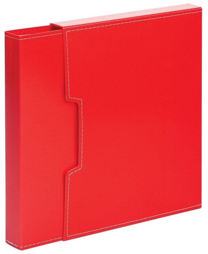 Папка файловая Attache на 100 файлов, в коробе, красный