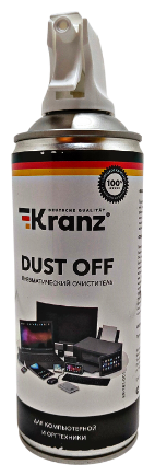 Пневматический очиститель Kranz Dust Off 400 мл - фото №1