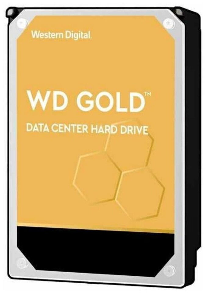 Жесткий диск Western Digital Gold 8ТБ, HDD, SATA III, 3.5"