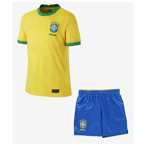 Футбольная форма Сборная Бразилия детская Нет бренда желтого цвета
