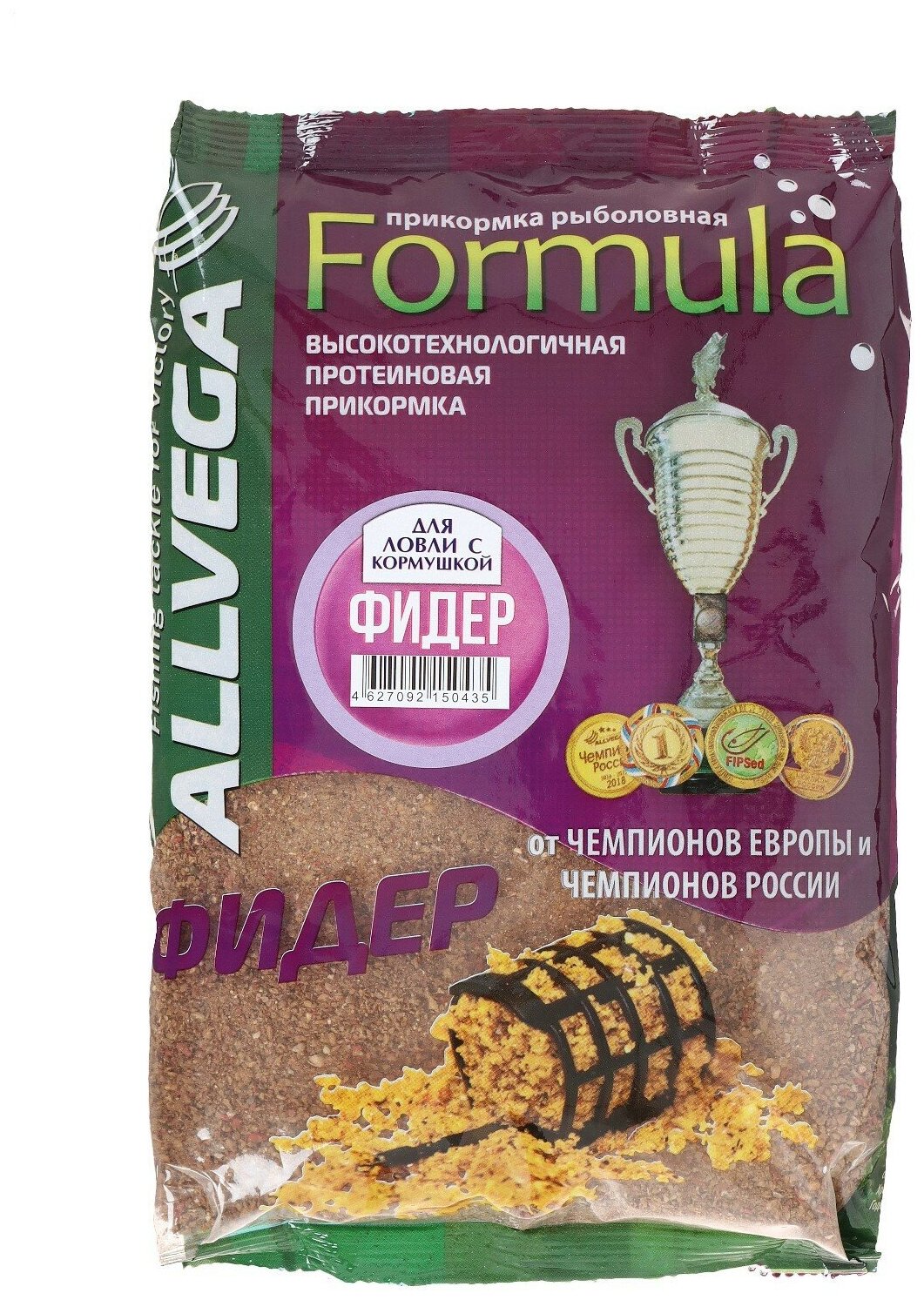 Прикормка Allvega Formula Feeder фидер 900 г