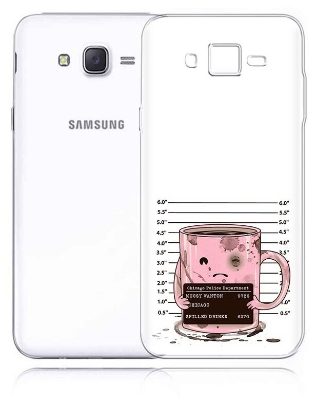 Чехол задняя-панель-накладка-бампер MyPads кружка для Samsung Galaxy J5 2016 SM-J510H/DS/J510F/DS противоударный