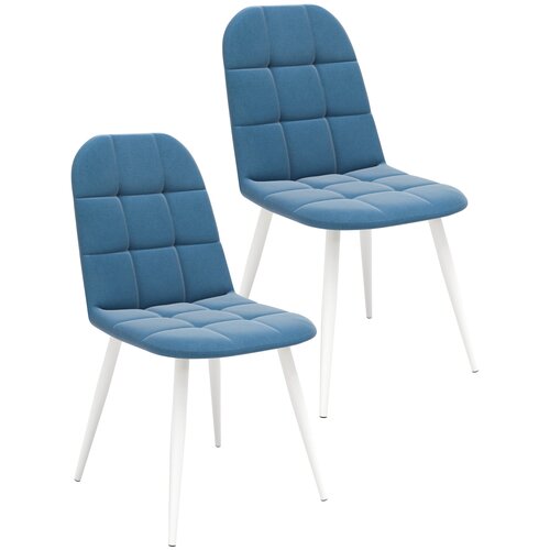 синий, белый