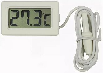 Термометр цифровой ТРМ-10 (ТР-2) (-50/+70) белый THE000UN