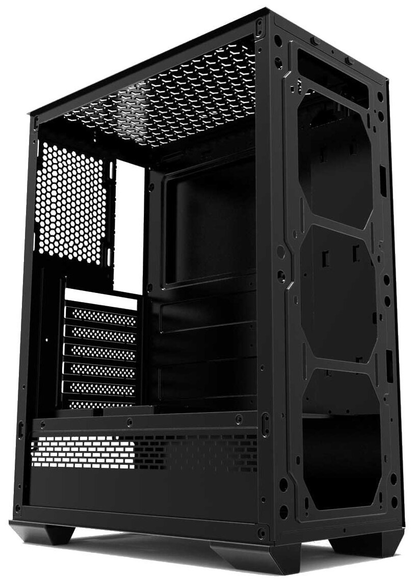 Корпус Powercase Mistral X4 Mesh 4x120mm CMIXB-F4