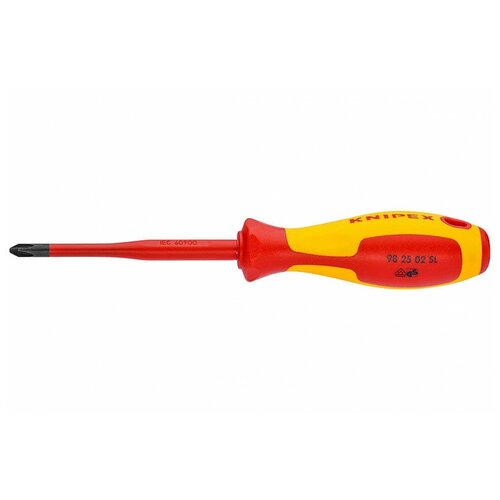 Отвертка крестовая Knipex KN-982501SL PZ1 диэлектрическая 18.7х8.7 см