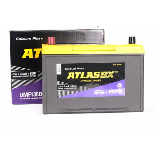 Аккумулятор автомобильный ATLAS Ultra High Performance UMF135D31R 100Ач L+ EN850A