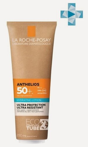 Изображение товара Увлажняющее молочко для лица и тела LA Roche-posay SPF 50+, 250 мл