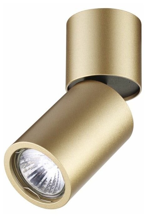ODEON LIGHT 3895/1C HIGHTECH ODL20 269 золотистый/металл Потолочный поворотный светильник GU10 50W DUETTA