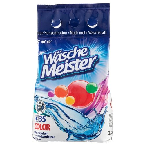 Стиральный порошок для цветного 2,625 кг WascheMeister Color - 35 стирок